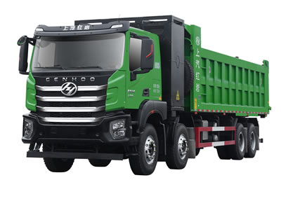 Camión volquete BEV 8x4 (Genlyon)